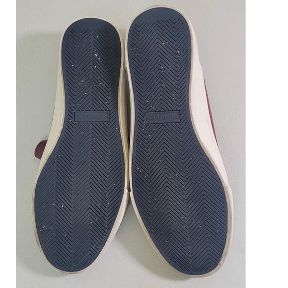 SeaVees Huntington Middie Shoes Mens Size 10 Suede Slip On Maroon Shoes Casual - Picture 8 of 11